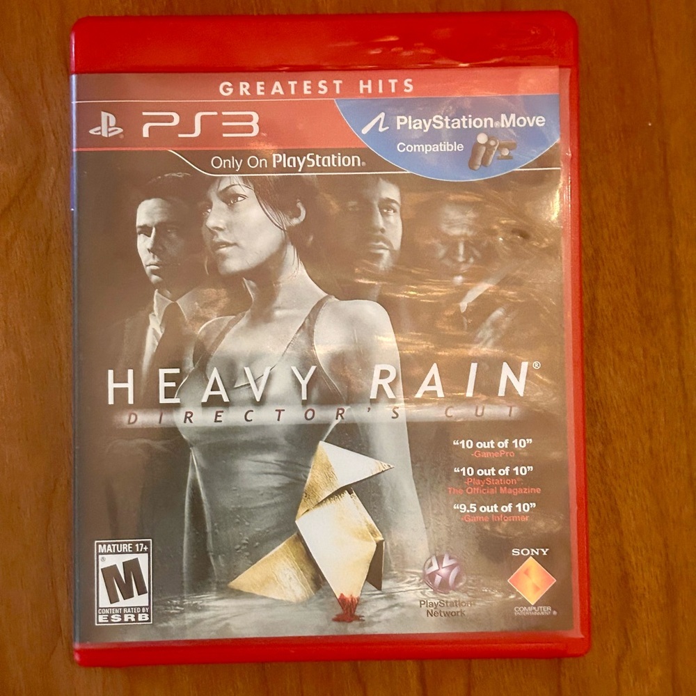 Heavy Rain *Director's Cut - Sony Playstation3 - Move Compatible
